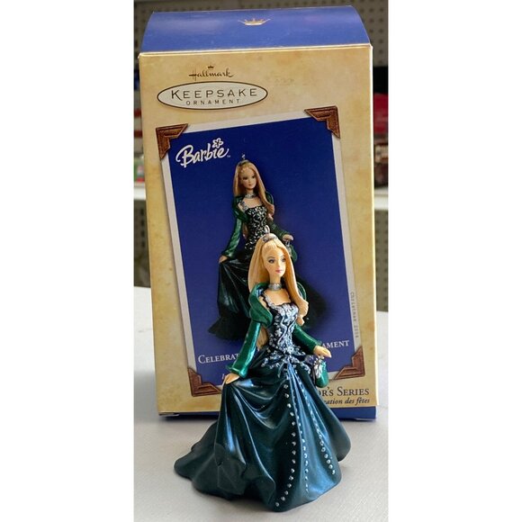 Barbie Celebration Keepsake Ornament 2004 Edition By Hallmark - Picture 1 of 9
